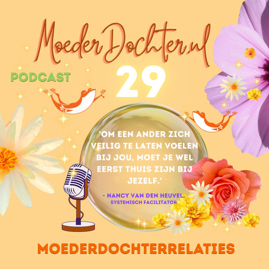 🧡 Afl. 29 Vier vrouwelijke generaties met hetzelfde patroon. Nancy van den Heuvel, systemisch facilitator.