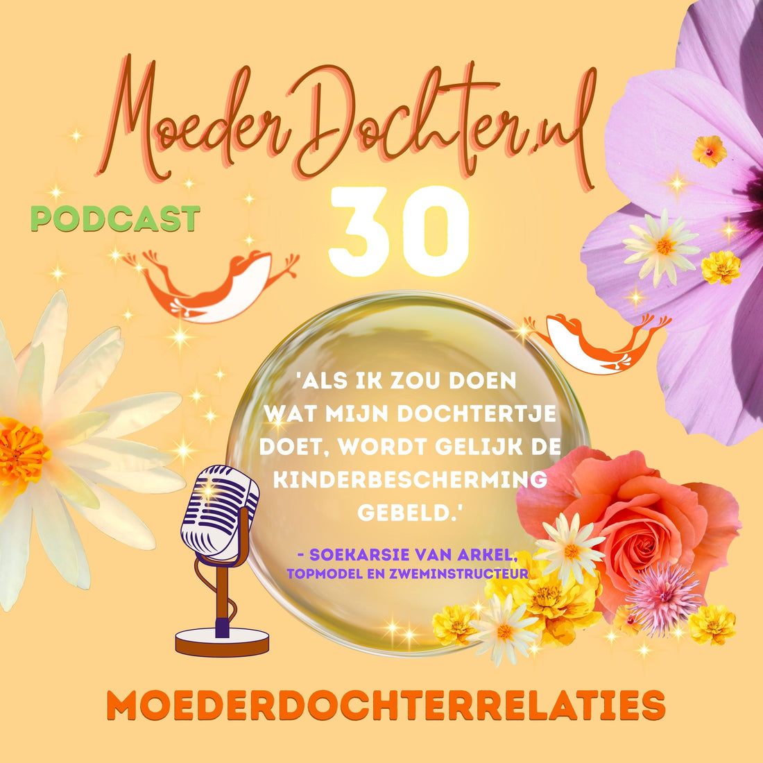 🧡 Afl. 30 Omgedraaide moeder-dochterrollen hersteld in één sessie. Soekarsie van Arkel, topmodel en zweminstructeur.